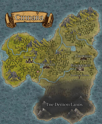 Cindara World Map Cindara World Map